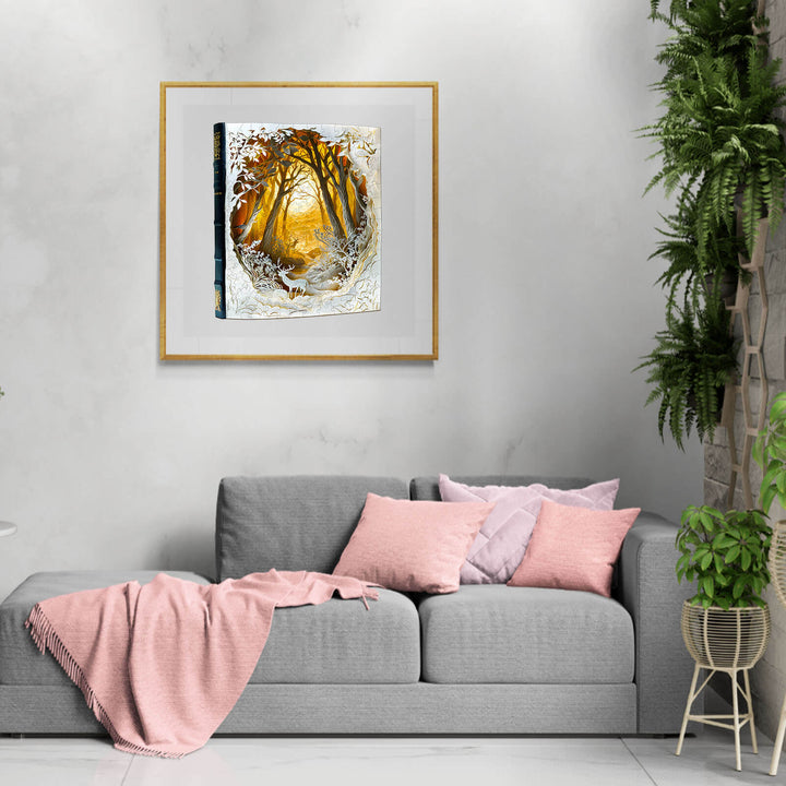 3D Geheimnisvoller Wald Holzpuzzle