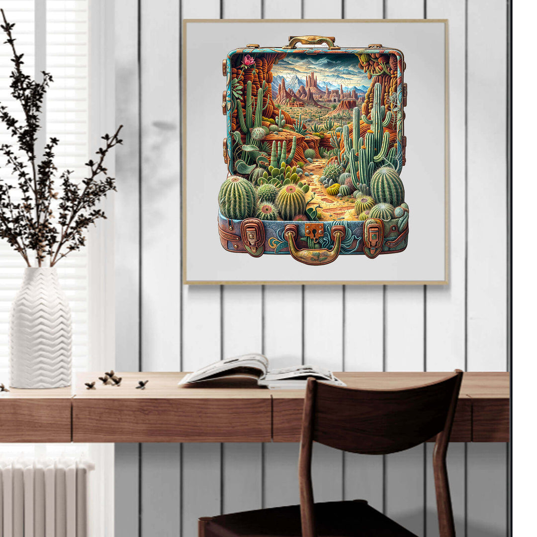 Wüsten-Odyssee-2 Holzpuzzle