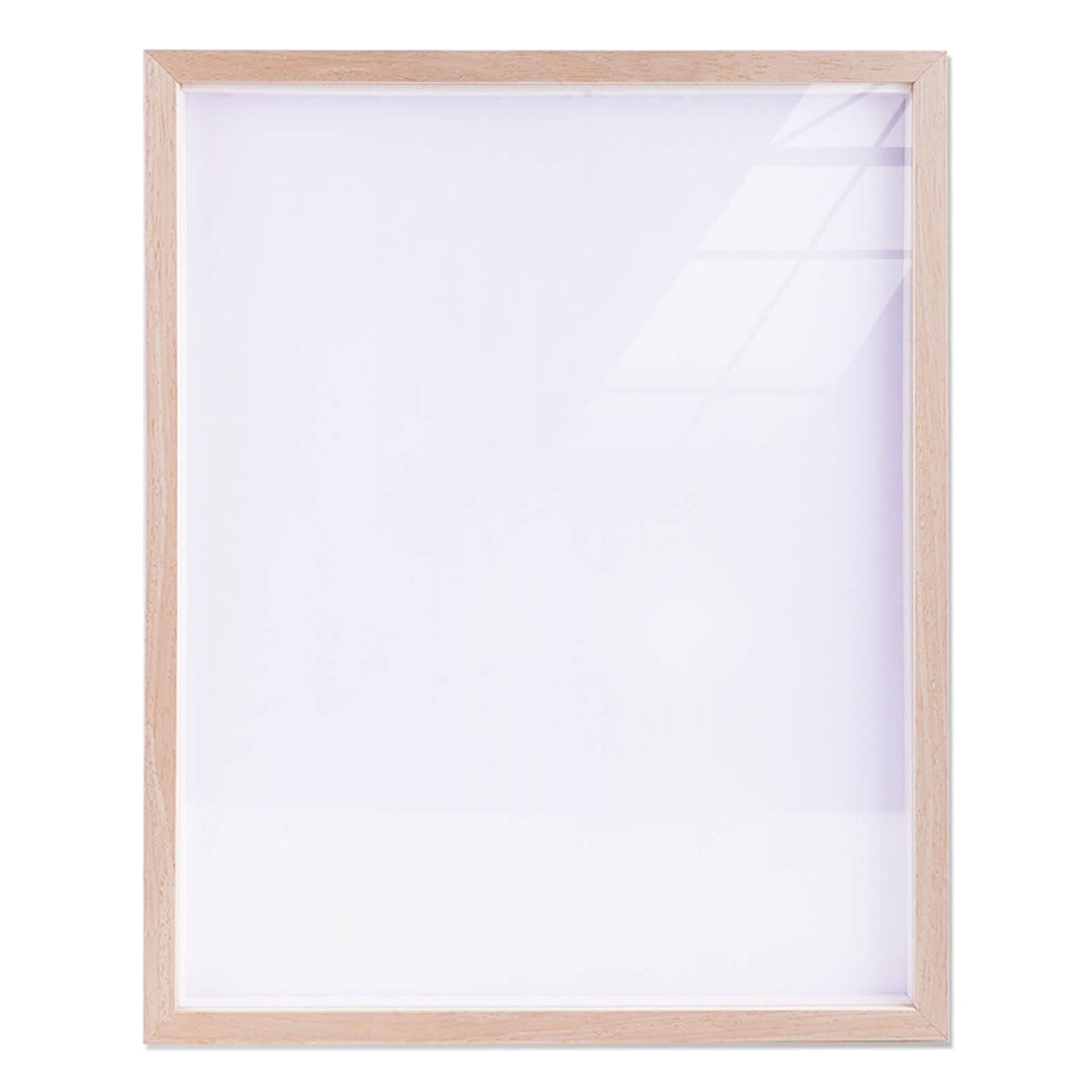 Natural Solid Oak Wood Photo Frame for Pictures, Prints, Art Frames