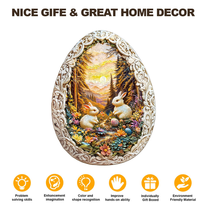 Oster Wunderland 4 Holzpuzzle