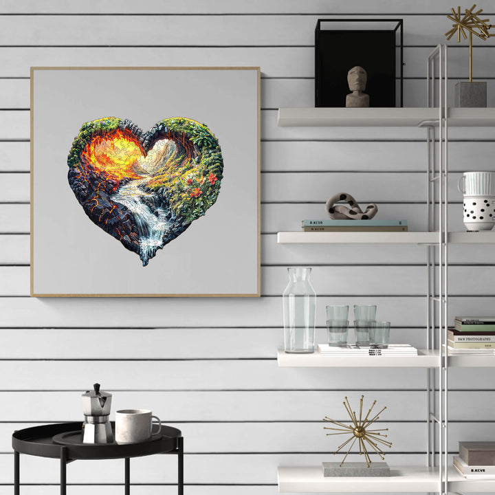 Ewiger Fluss Holzpuzzle