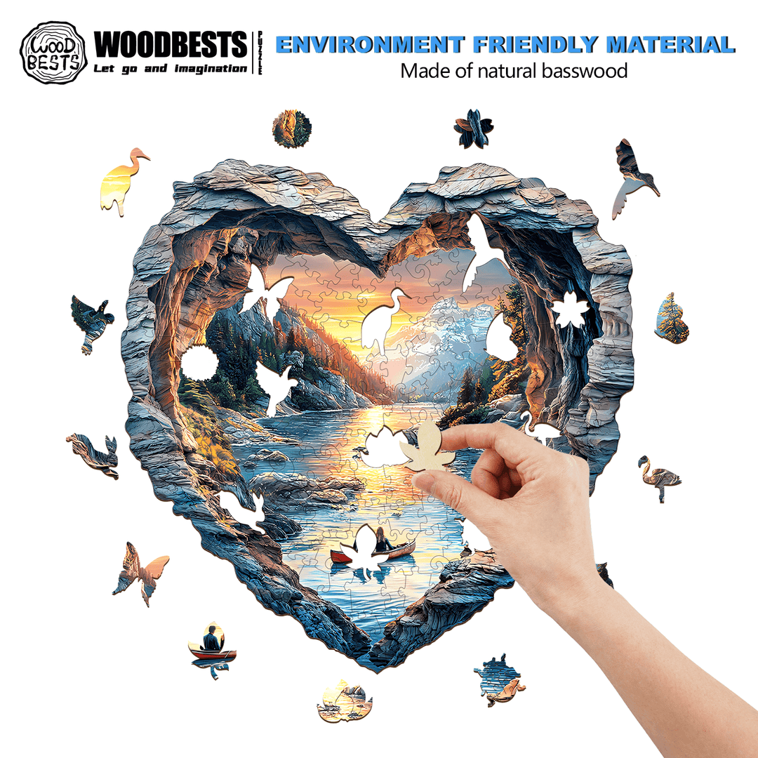 Lake Louise Holzpuzzle