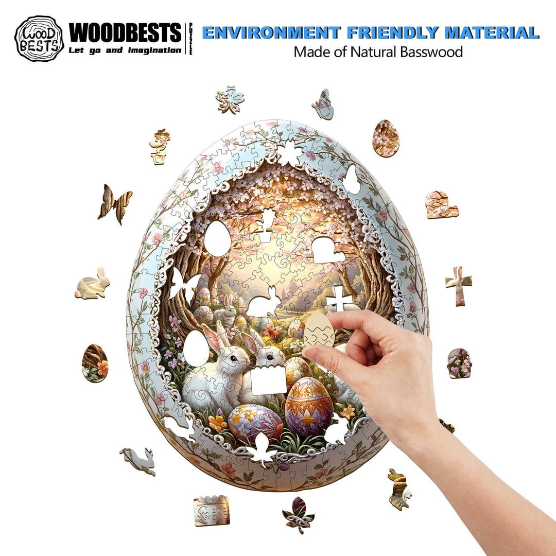 Oster Wunderland 6 Holzpuzzle