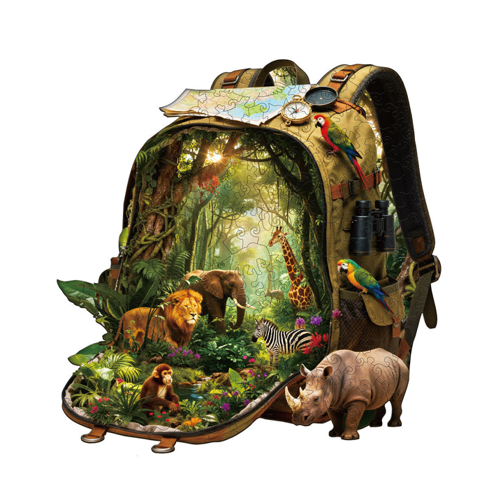 Rainforest Quest Holzpuzzle