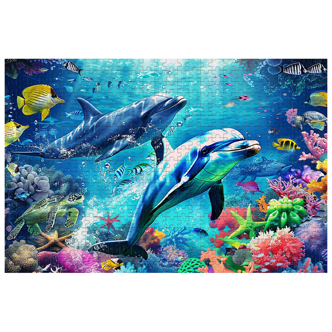 Undersea Paradise 500 / 1000 Piece Puzzle - By Woodbests