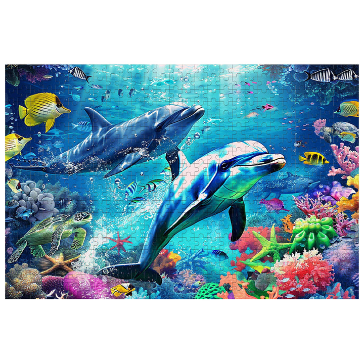 Undersea Paradise 500 / 1000 Piece Puzzle - By Woodbests