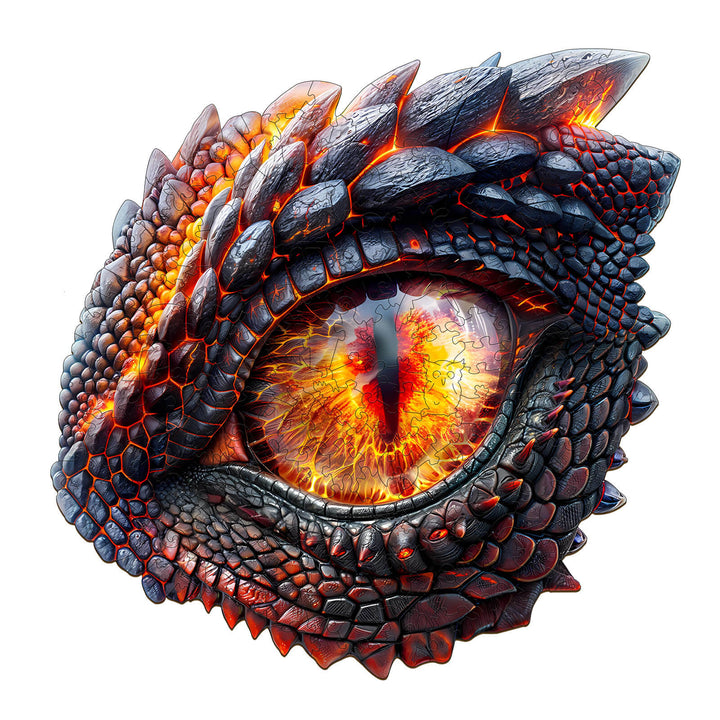 3D Flammenauge Holzpuzzle
