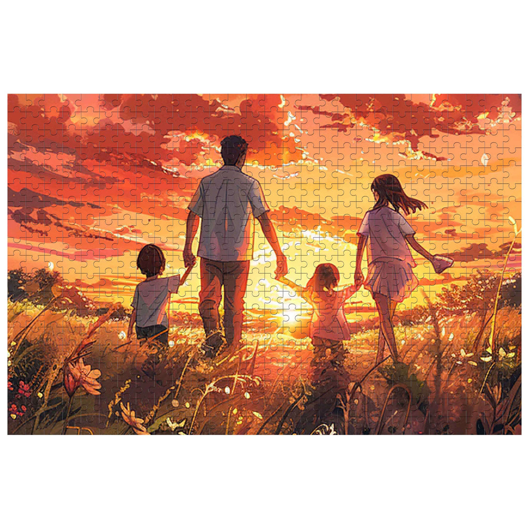 Towards the Sun 500 / 1000 Piece Puzzle - By Woodbests