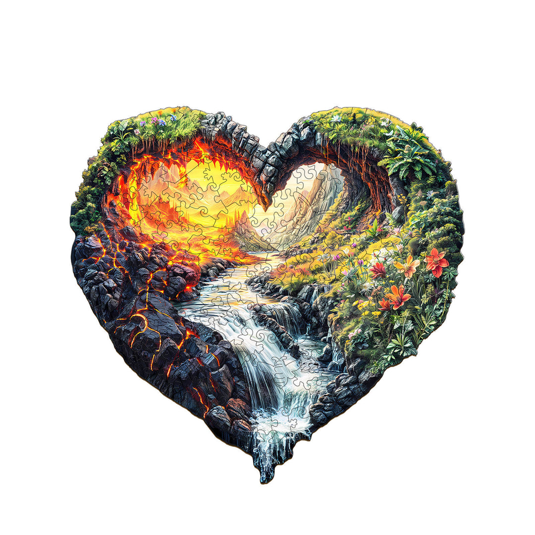 Ewiger Fluss Holzpuzzle