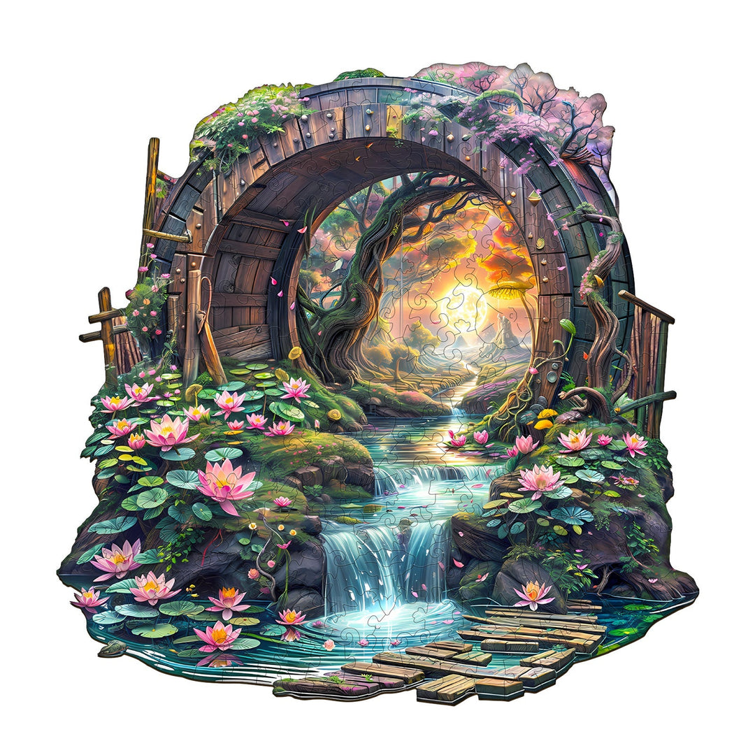 Barrel of Summer Wooden Jigsaw Puzzle