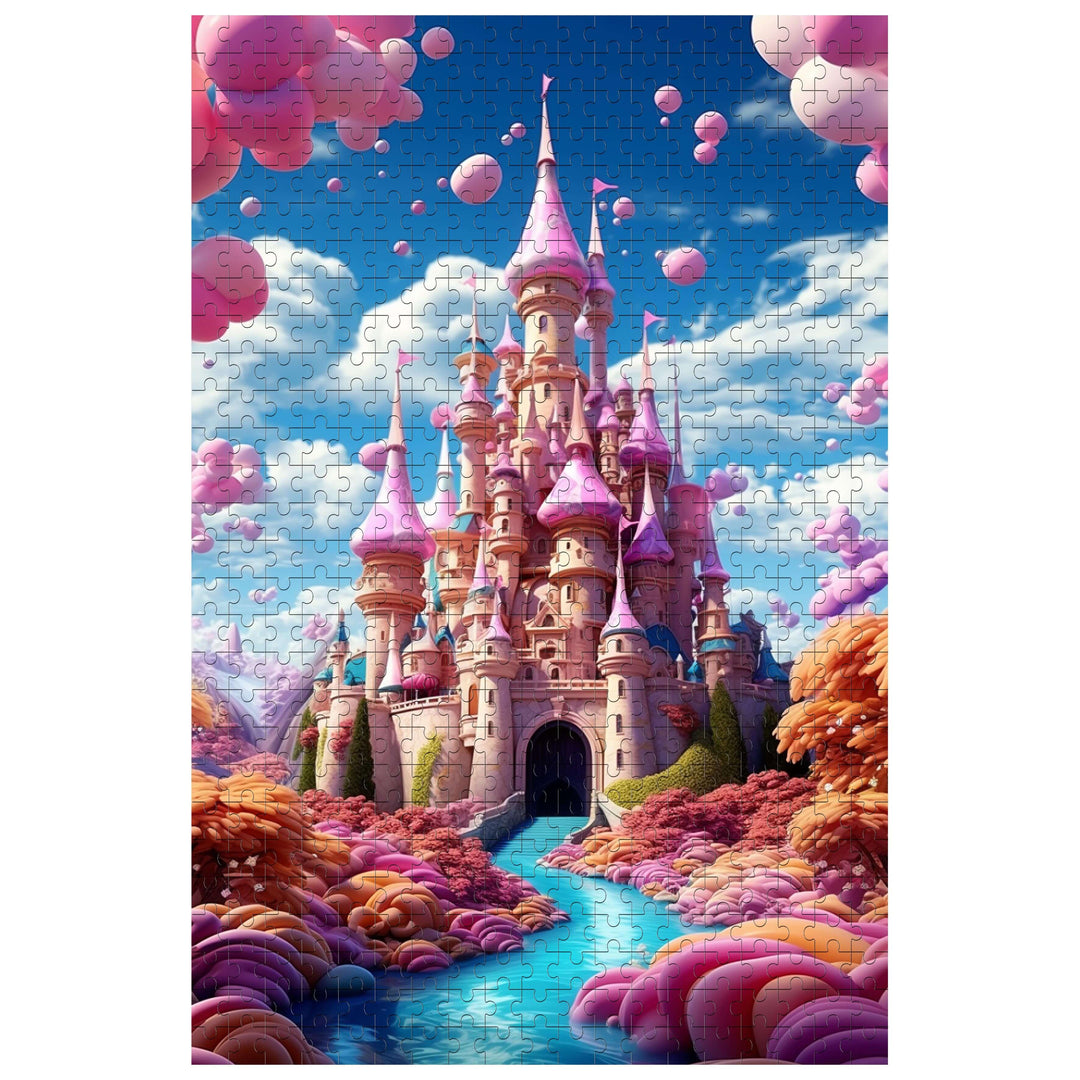Dream Castle 500 / 1000 Piece Puzzle - Woodbests