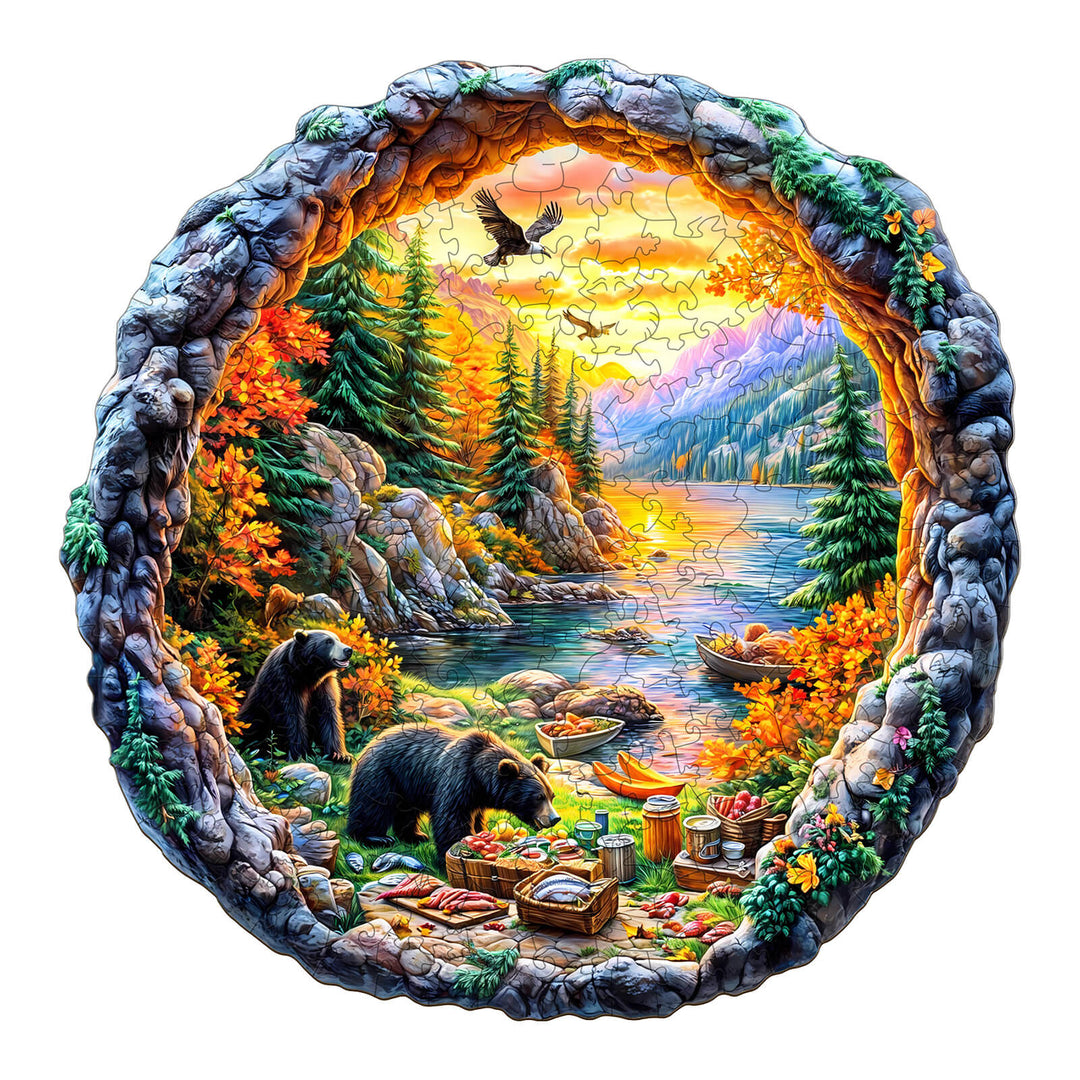 Seepicknick Holzpuzzle