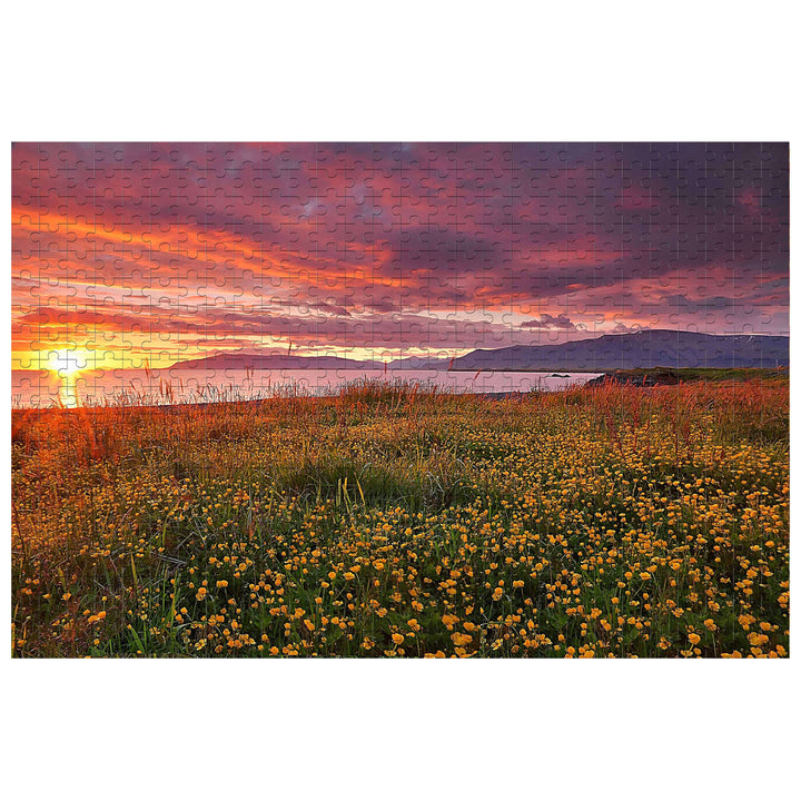 Lakeside Sunset 500 / 1000 Piece Puzzle - Woodbests