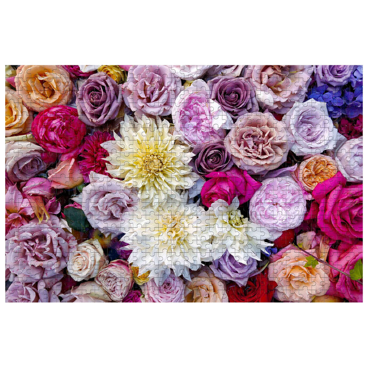 Sea of Flowers 500 / 1000 Piece Puzzle - Woodbests