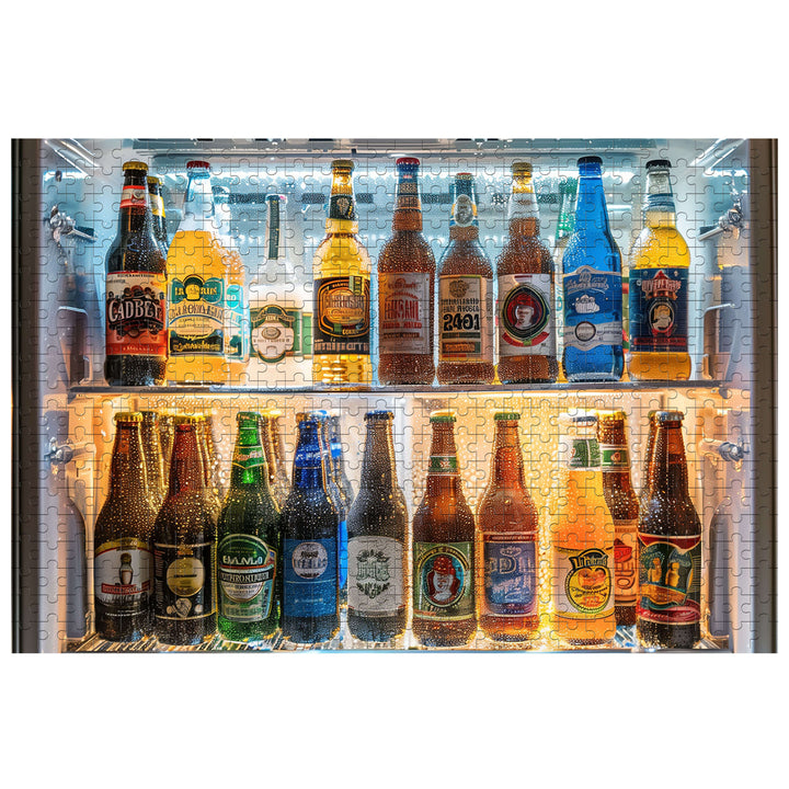 Ice Drink 500 / 1000 Piece Puzzle - By Woodbests