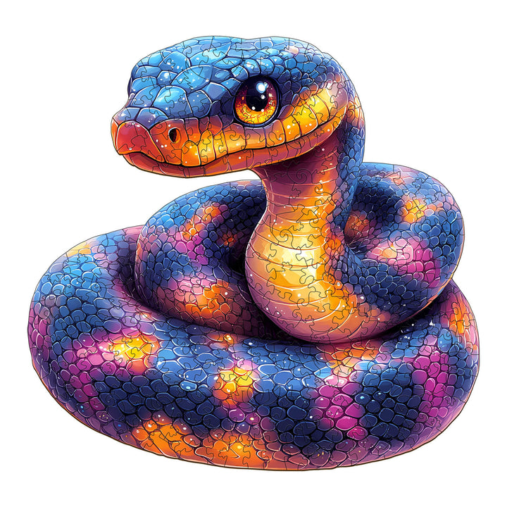 Snake Wooden Jigsaw Puzzle - By Woodbests
