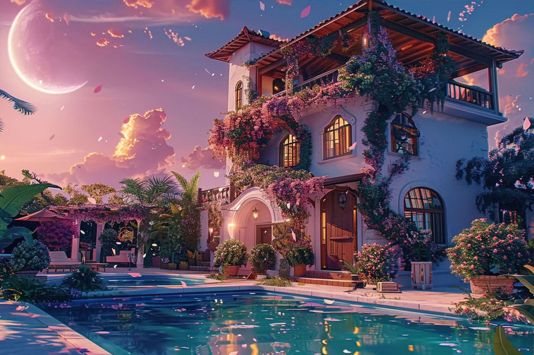 Dream Villa 500 / 1000 Piece Puzzle - By Woodbests