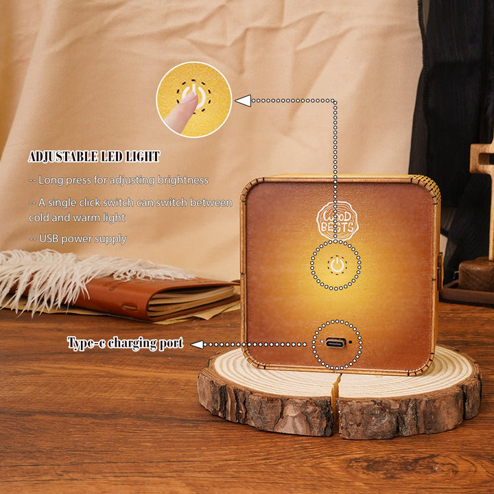 Heiliges MAKKA - 3D Holz Nachtlicht Bausatz