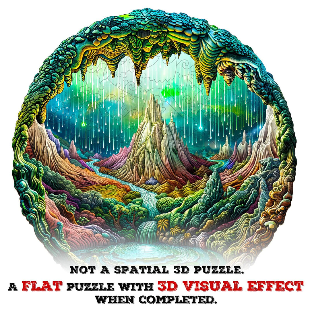 3D Aurora-1 Wooden Jigsaw Puzzle - By Woodbests