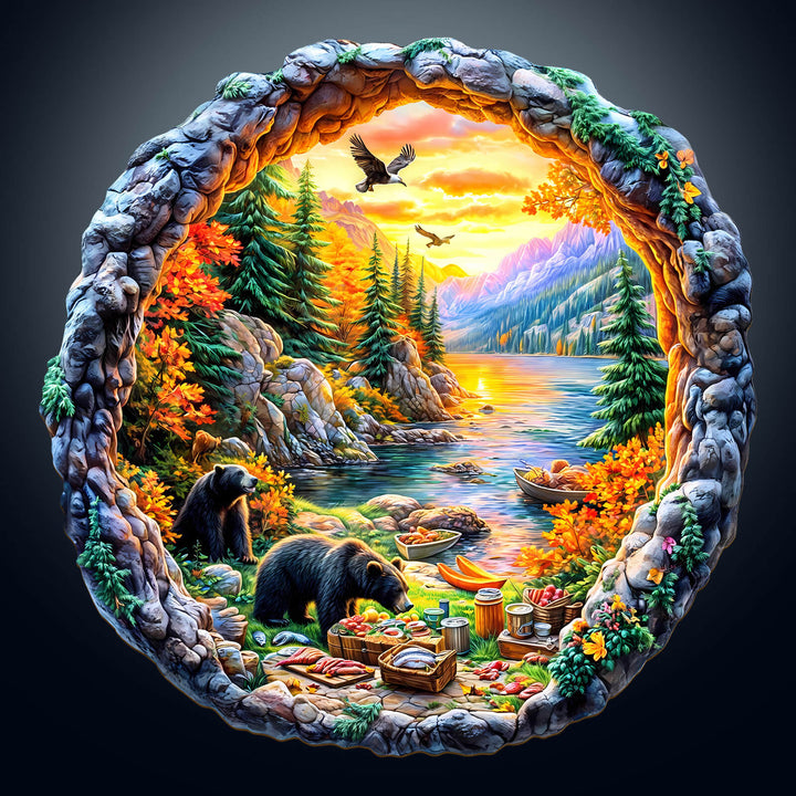 Seepicknick Holzpuzzle