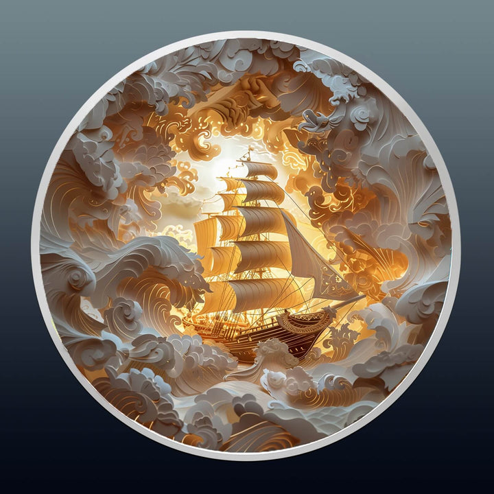 3D Sailing-2 Wooden Jigsaw Puzzle - Woodbests