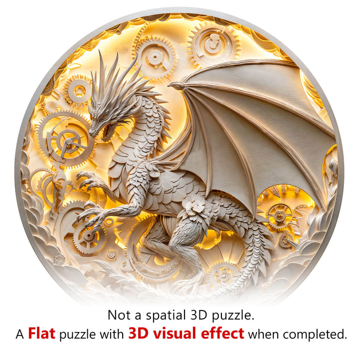 3D-Origami-Drachen Holzpuzzle