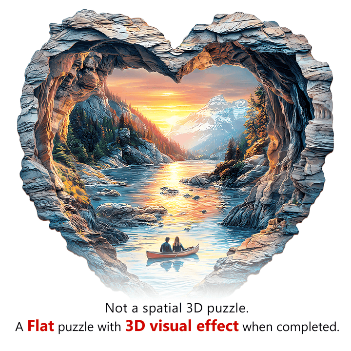 Lake Louise Holzpuzzle