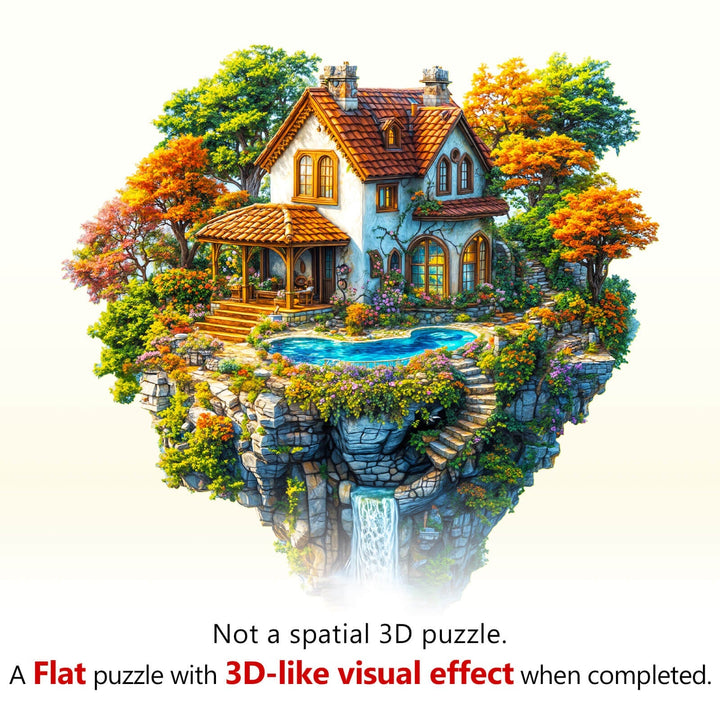 Floating Haven Wooden Jigsaw Puzzle
