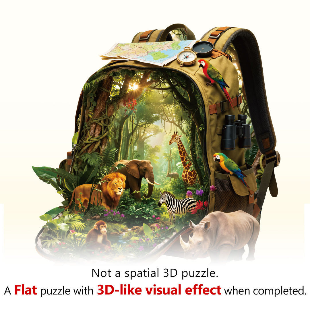 Rainforest Quest Holzpuzzle