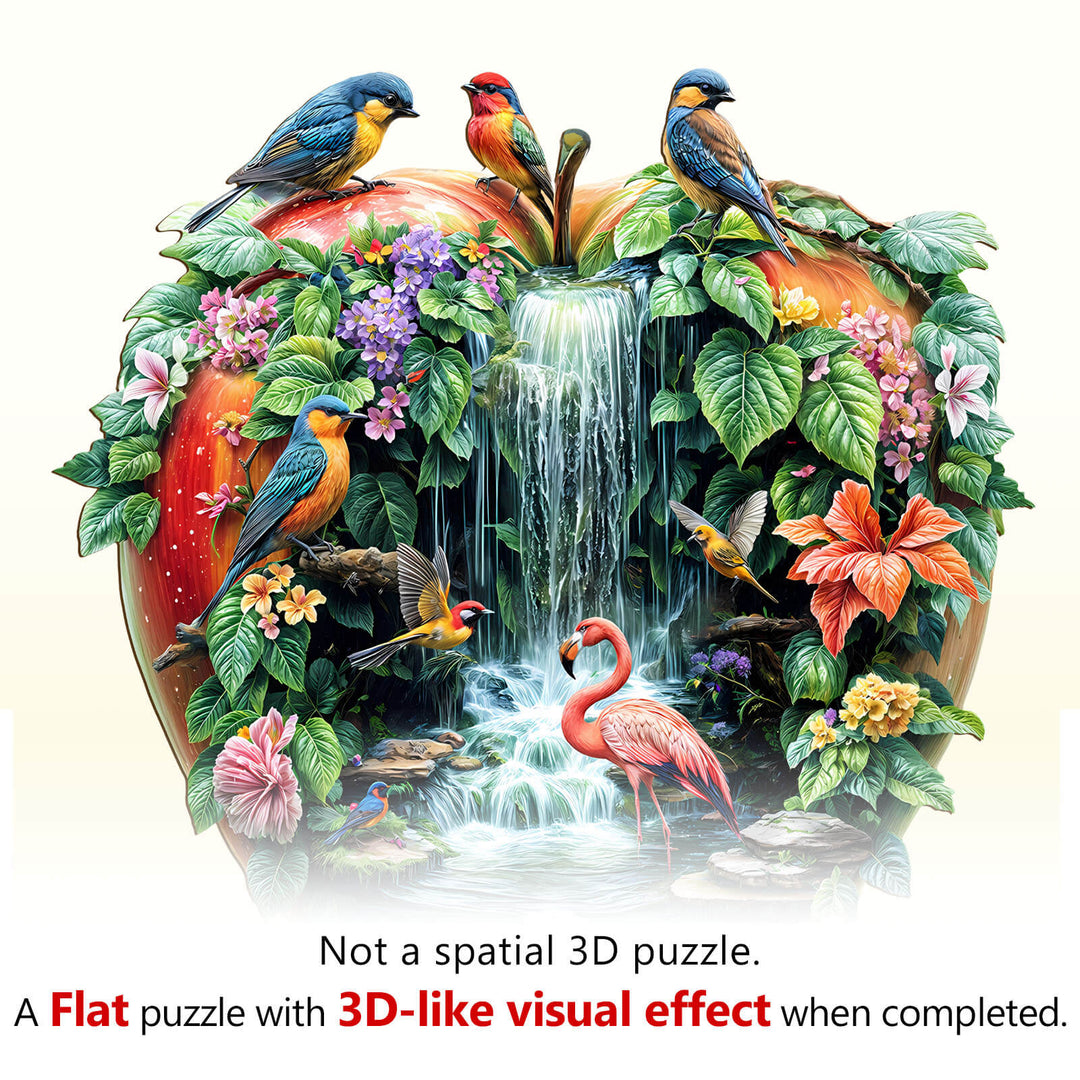 Garten Eden Holzpuzzle