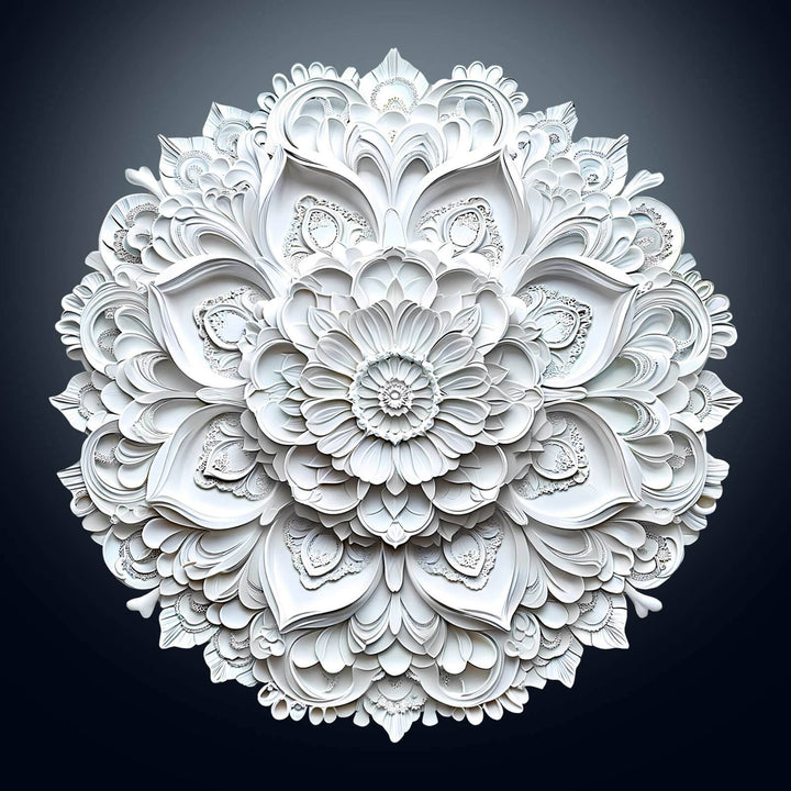 3D Paper Mandala-2 Wooden Jigsaw Puzzle - By Woodbests