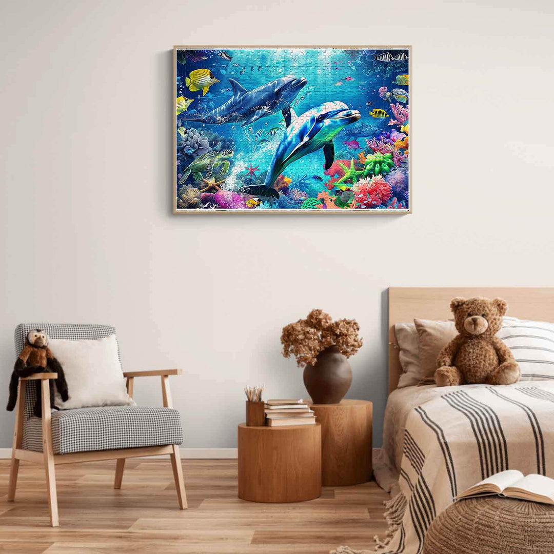Undersea Paradise 500 / 1000 Piece Puzzle - By Woodbests