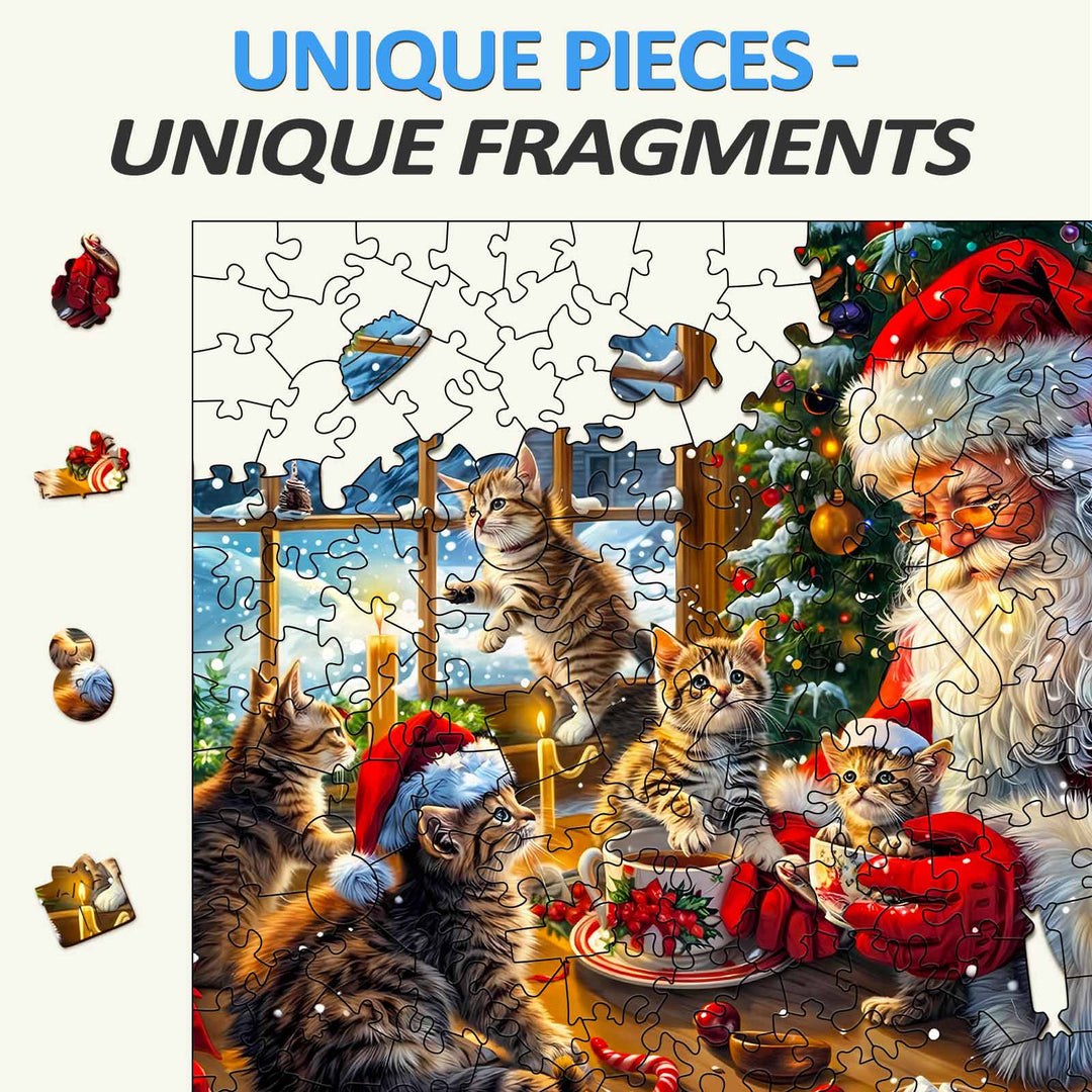 Warm Christmas-2 Wooden Jigsaw Puzzle - Woodbests