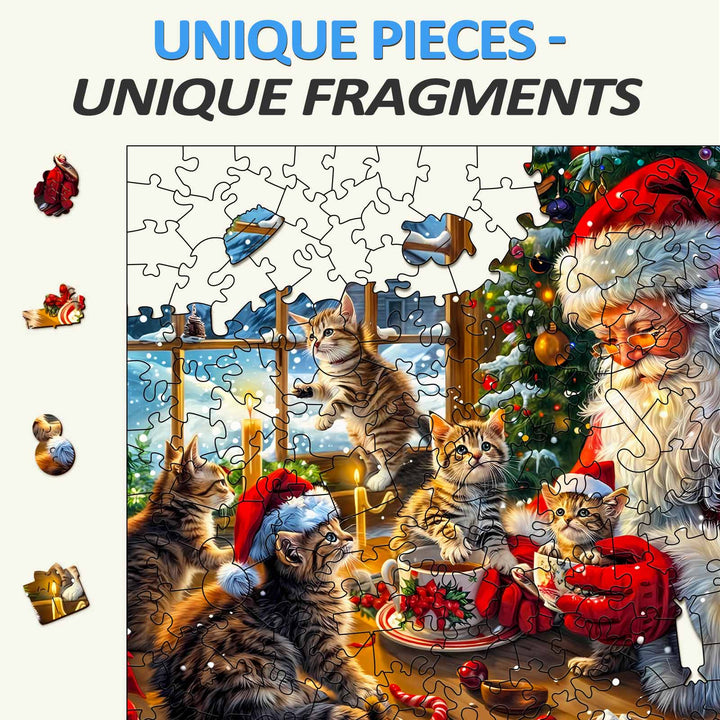 Warm Christmas-2 Wooden Jigsaw Puzzle - Woodbests