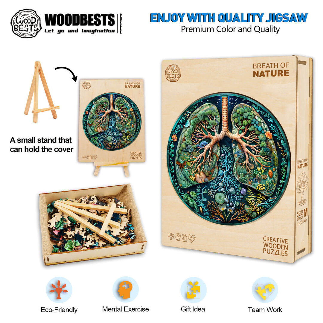 Atem der Natur Holzpuzzle