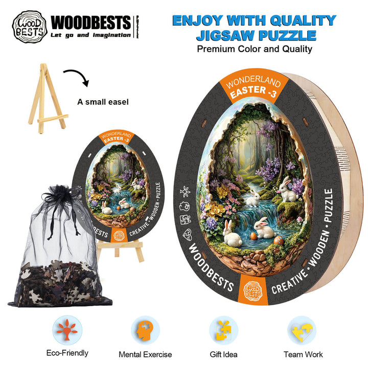 Oster Wunderland 3 Holzpuzzle