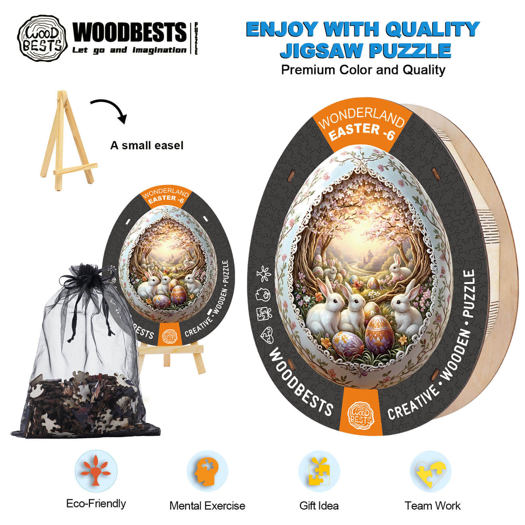 Oster Wunderland 6 Holzpuzzle