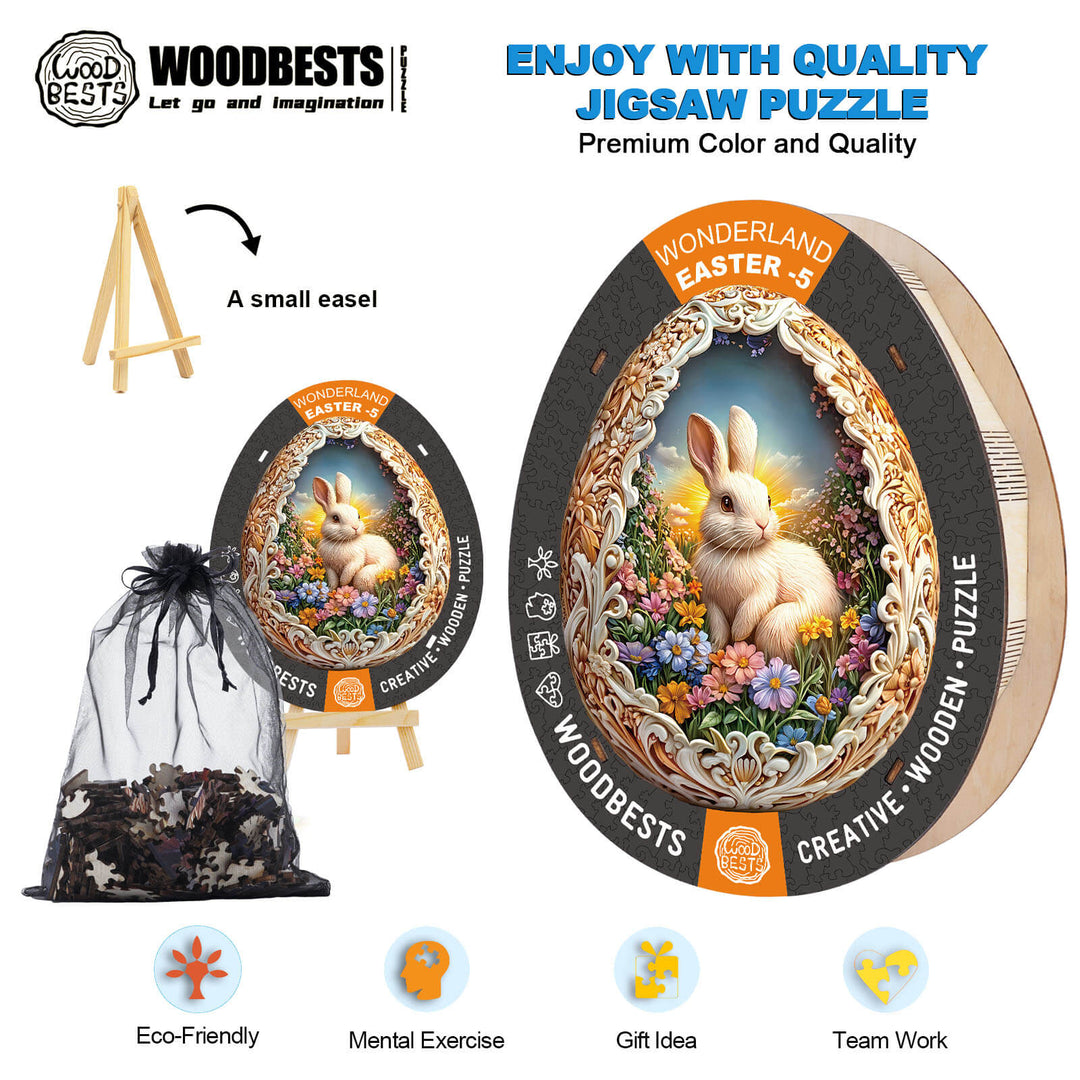 Oster Wunderland 5 Holzpuzzle