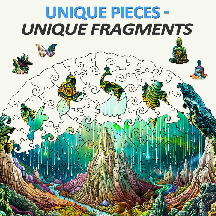 3D Aurora-1 Wooden Jigsaw Puzzle - By Woodbests