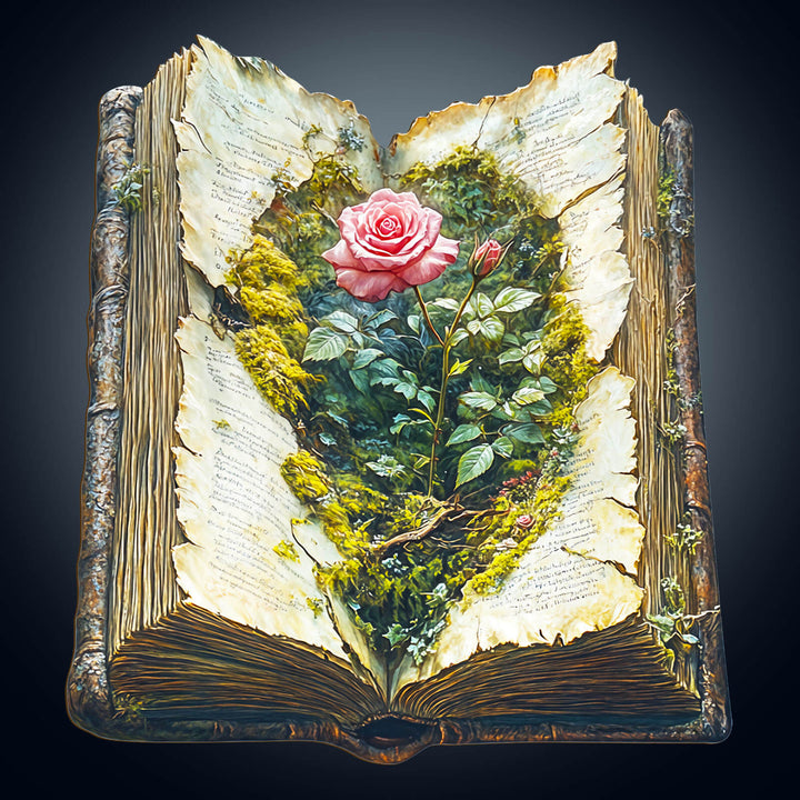 Letzte Blüte Holzpuzzle