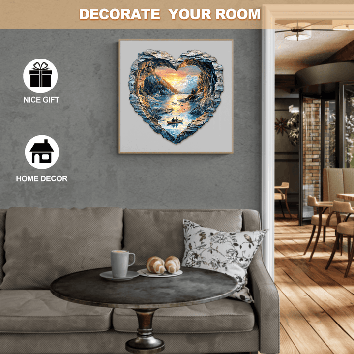 Lake Louise Holzpuzzle