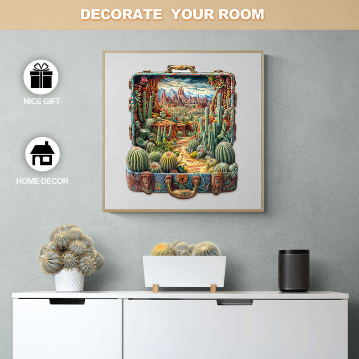 Wüsten-Odyssee-2 Holzpuzzle