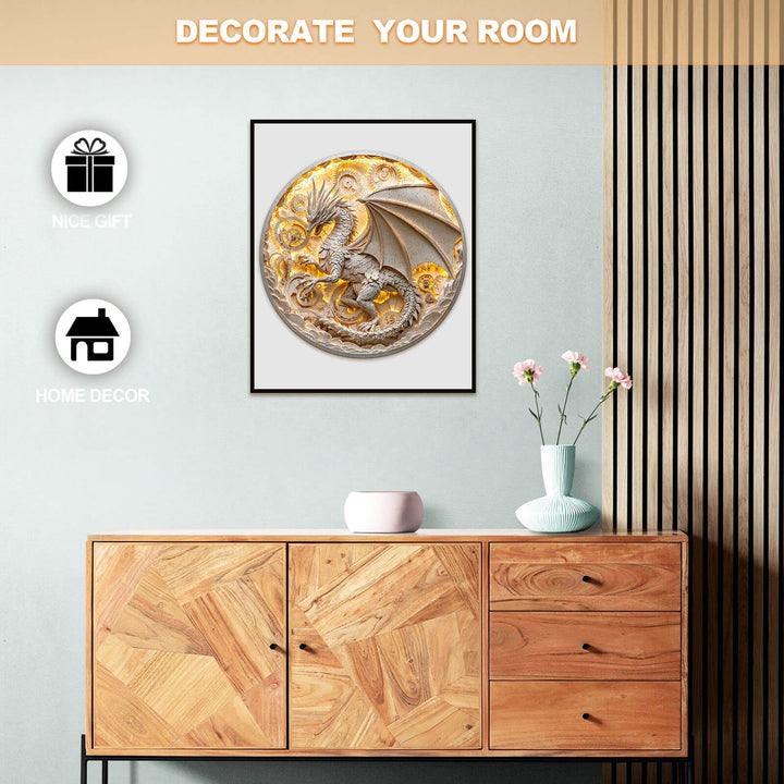 3D-Origami-Drachen Holzpuzzle