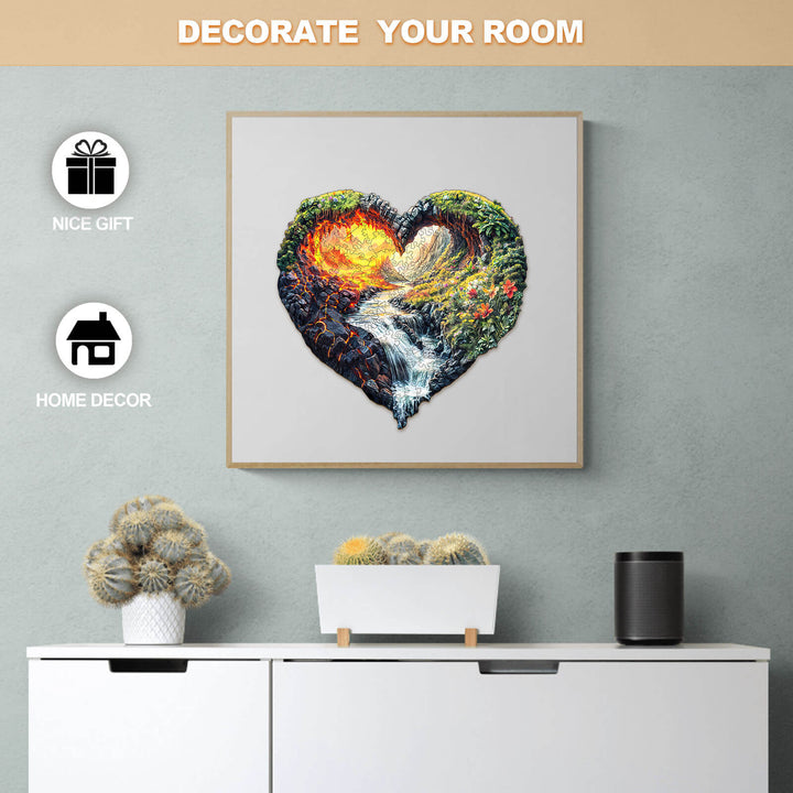 Ewiger Fluss Holzpuzzle