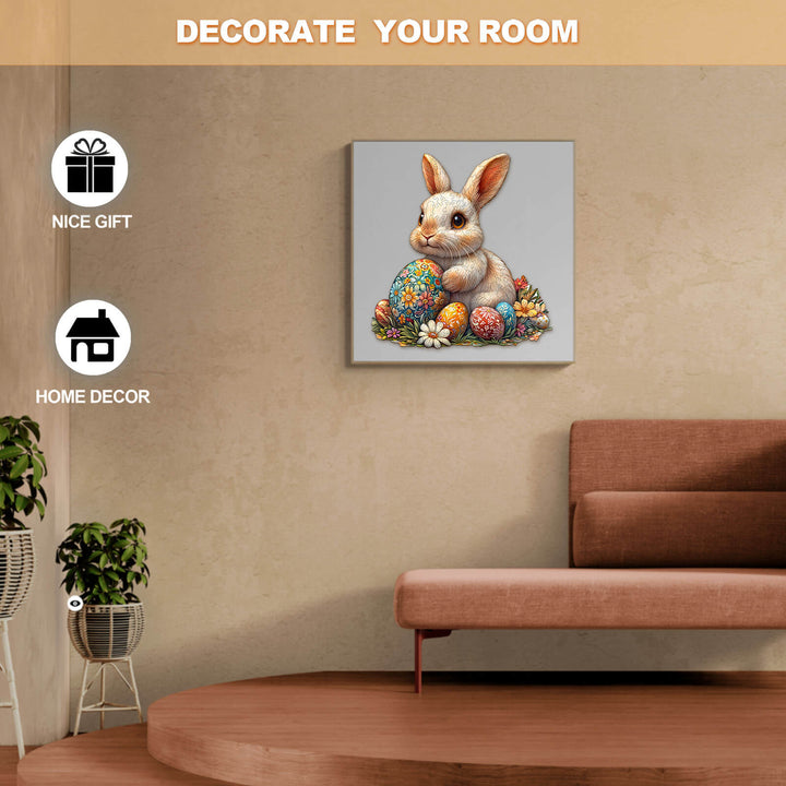 3D Osterhase Holzpuzzle
