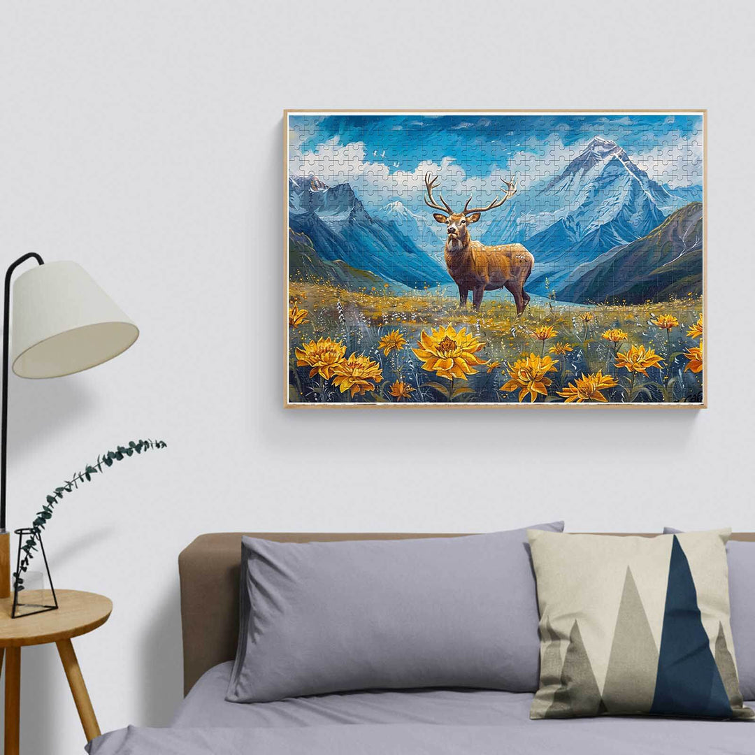Elk 500 / 1000 Piece Puzzle - Woodbests