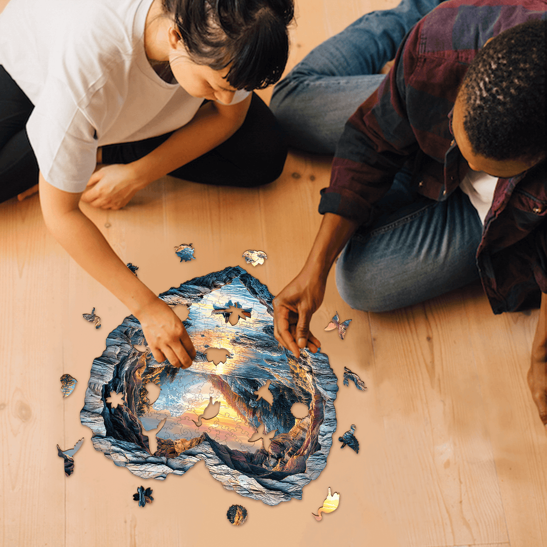 Lake Louise Holzpuzzle