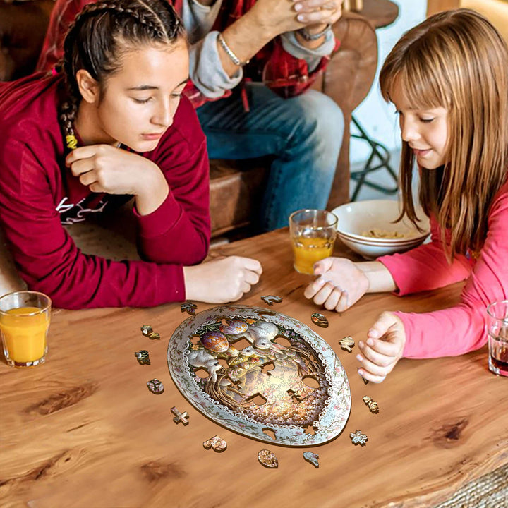 Oster Wunderland 6 Holzpuzzle