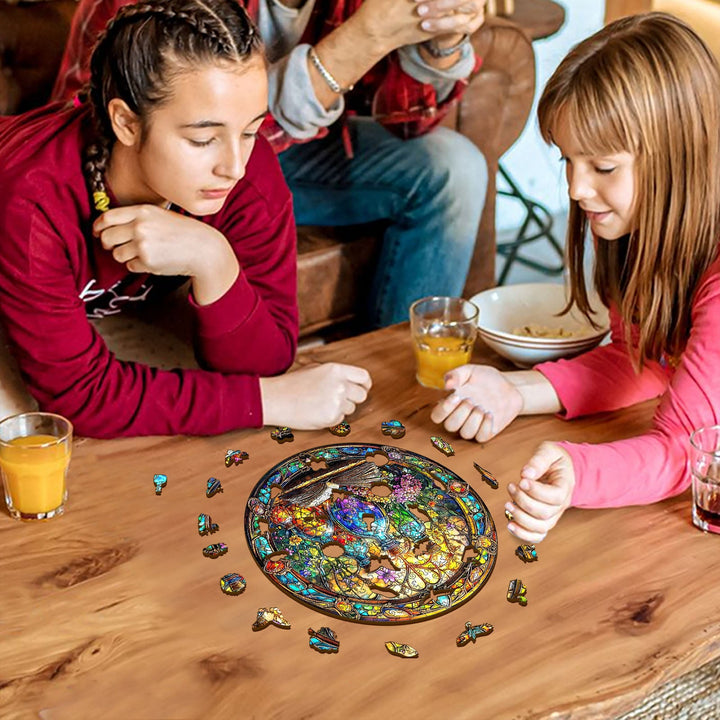 Magische Phiolen Holzpuzzle