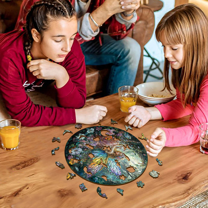 Magic Fairy Wooden Jigsaw Puzzle - By Woodbests